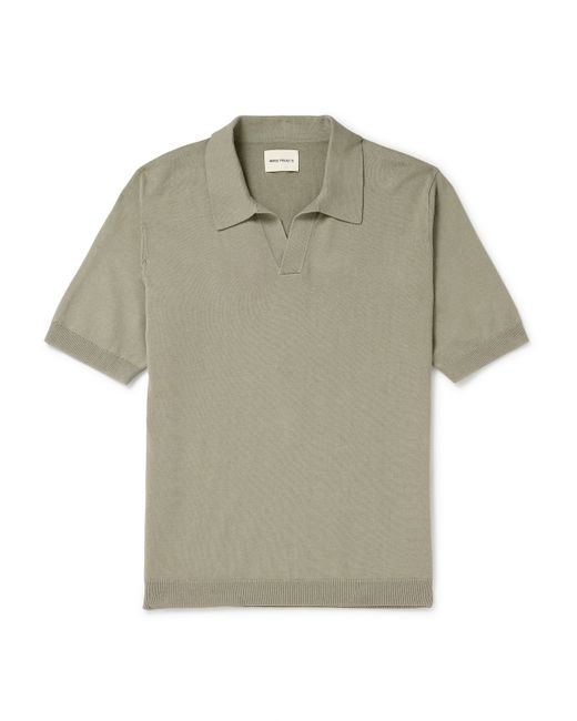Norse Projects Leif Linen and Cotton-Blend Polo Shirt