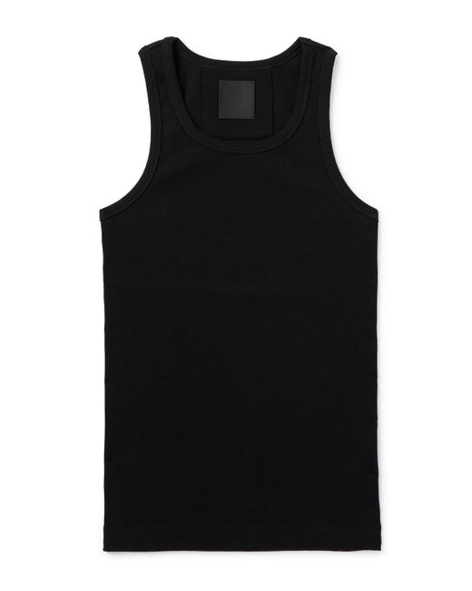 Givenchy Slim-Fit Ribbed Stretch-Cotton Tank Top