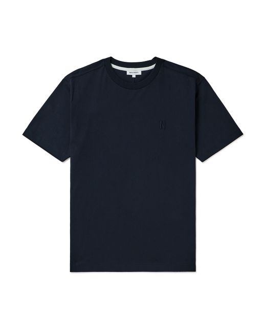Norse Projects Johannes Logo-Embroidered Organic Cotton-Jersey T-Shirt