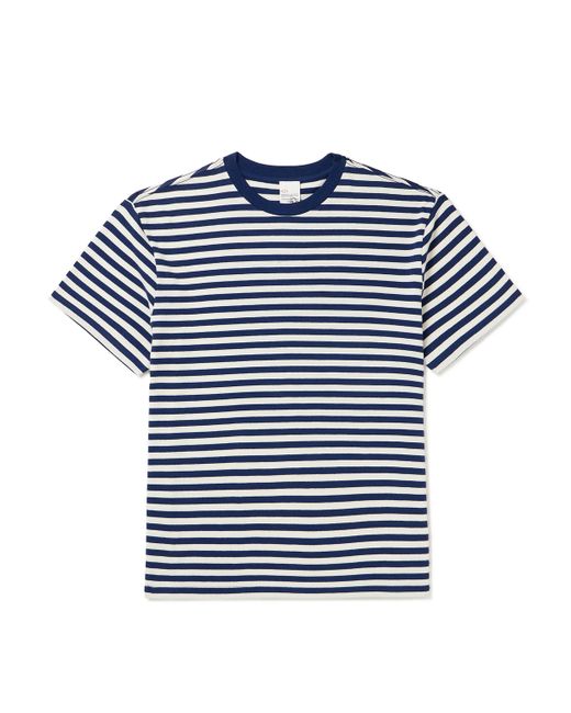 Nudie Jeans Leffe Striped Cotton-Jersey T-Shirt