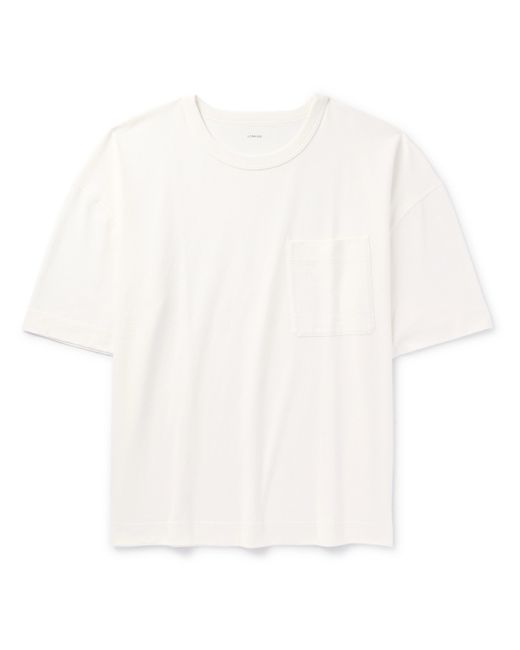 Lemaire Oversized Cotton and Linen-Blend Jersey T-Shirt