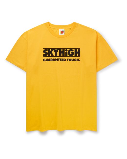 Sky High Farm Logo-Print Organic Cotton-Jersey T-Shirt