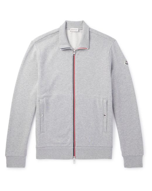 Moncler Logo-Appliquéd Cotton-Jersey Sweatshirt