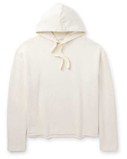 Lemaire Cotton and Linen-Blend Hoodie