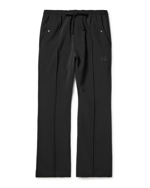 Needles Cowboy Slim-Fit Flared Logo-Embroidered Tech-Jersey Trousers