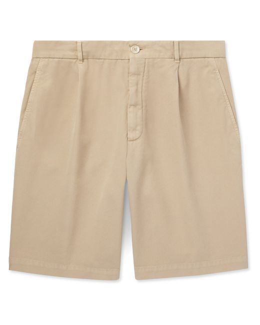 Brunello Cucinelli Cotton-Twill Shorts