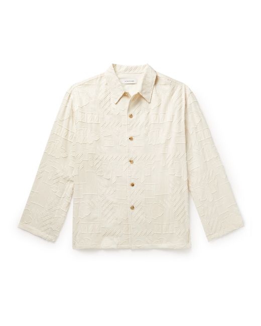 Le 17 Septembre Cotton-Jacquard Shirt