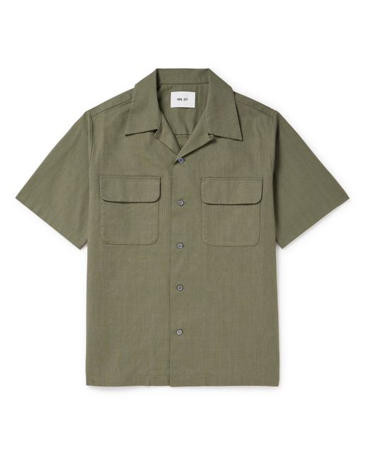 Nn07 Daniel 5634 Convertible-Collar Cotton-Blend Shirt