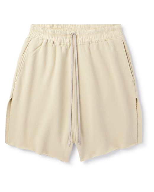 Rick Owens DRKSHDW Garment-Dyed Cotton-Jersey Drawstring Shorts