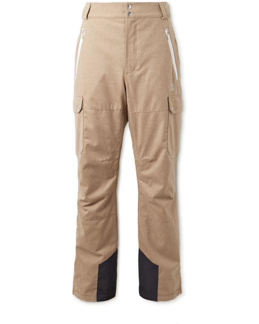Brunello Cucinelli Straight-Leg Shell-Trimmed Wool Ski Pants