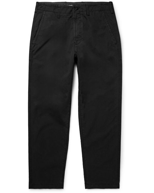 Stone Island Straight-Leg Mercerised Stretch Supima Cotton Trousers UK/US 28