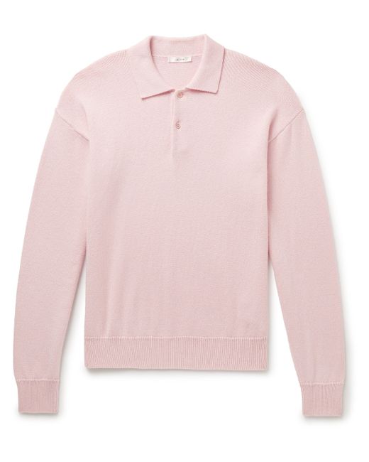 The Row Joyce Cotton and Cashmere-Blend Polo Shirt