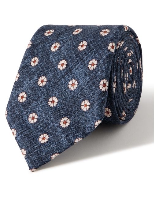 Favourbrook Osterley 8cm Floral-Print Silk Tie