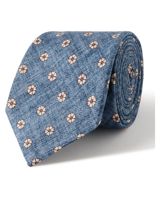 Favourbrook Osterley 8cm Floral-Print Silk Tie