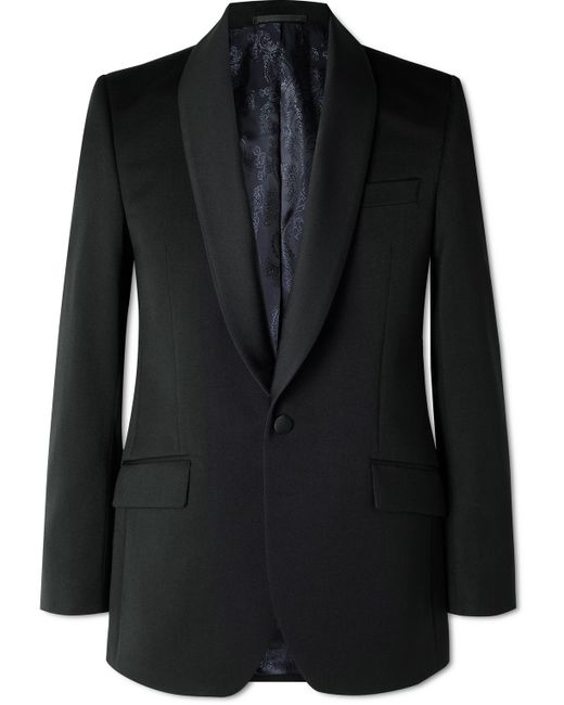 Favourbrook Hampton Shawl-Collar Grosgrain-Trimmed Wool Tuxedo Jacket UK/US 36