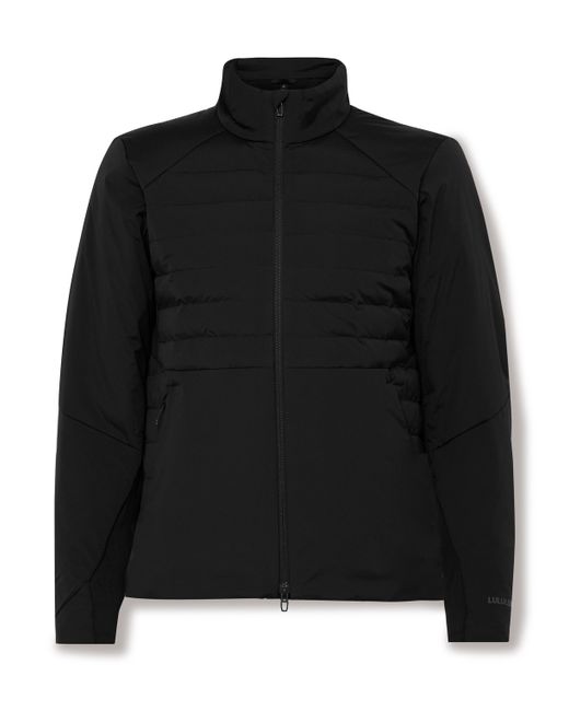 Lululemon Down For It All Quilted PrimaLoft Glyde and Stretch-Jersey Jacket