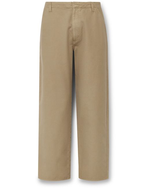 The Row Marlon Straight-Leg Cotton Trousers UK/US 30