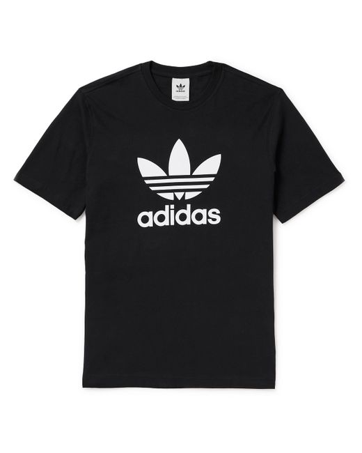 Adidas Originals Logo-Print Cotton-Jersey T-Shirt