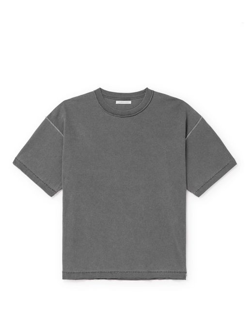 John Elliott Reversed Cropped Cotton-Jersey T-Shirt