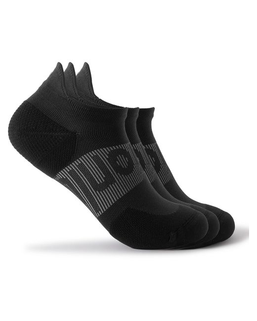 Lululemon Three-Pack Power Stride Stretch-Knit Socks