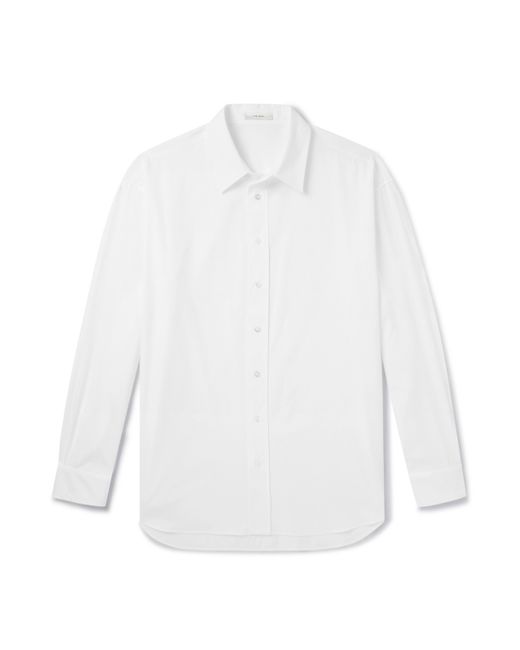 The Row Penn Oversized Cotton-Poplin Shirt