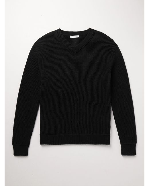 The Row Corbin Ribbed Cotton Sweater