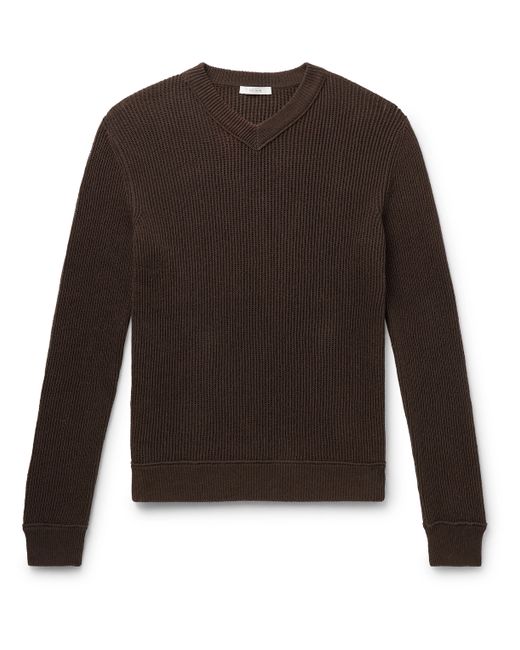 The Row Corbin Ribbed Cotton Sweater