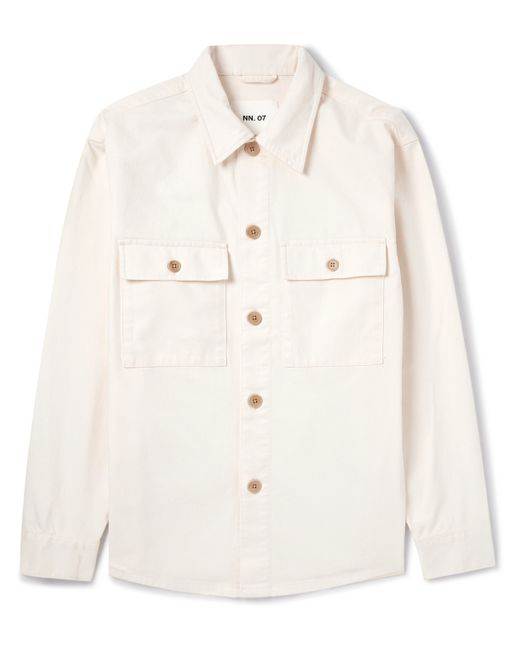 Nn07 Roger 1802 Organic Cotton-Twill Overshirt