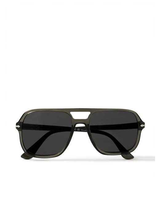 Persol Aviator-Style Acetate Sunglasses