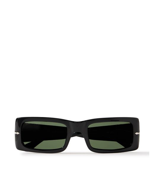 Persol Francis Rectangular-Frame Acetate Sunglasses
