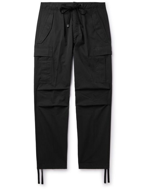 Tom Ford New Enzyme Straight-Leg Cotton-Twill Drawstring Cargo Trousers UK/US 30