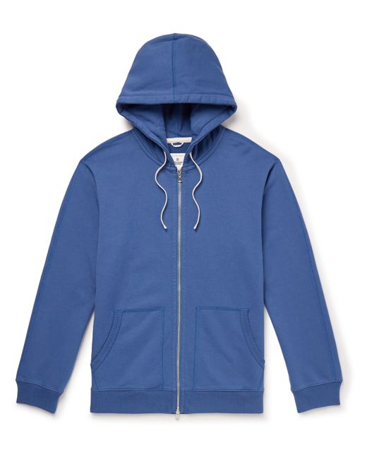 Reigning Champ Slim-Fit Cotton-Jersey Zip-Up Hoodie