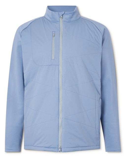 Peter Millar Endeavor Quilted Shell and Stretch-Jersey Golf Jacket