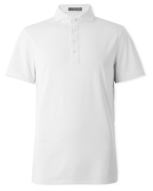 G/Fore Rib Gusset Stretch Tech-Piqué Golf Polo Shirt