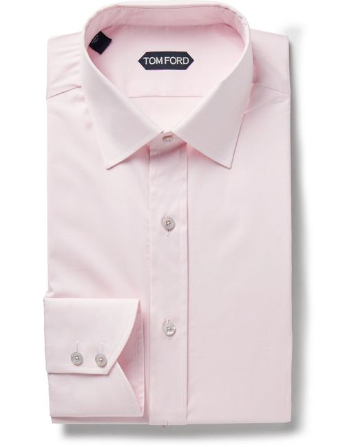 Tom Ford Slim-Fit Cotton-Poplin Shirt