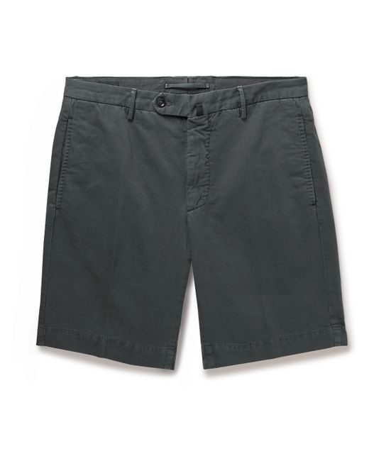 Incotex Venezia 1951 Straight-Leg Cotton-Blend Twill Bermuda Shorts