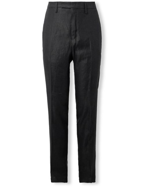 Mr P. Mr P. Philip Straight-Leg Linen-Twill Suit Trousers