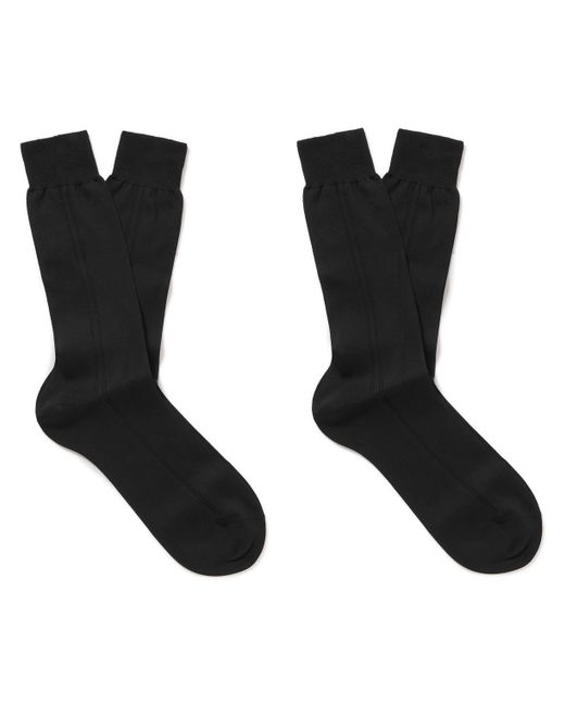 Mr P. Mr P. Ribbed Cotton Socks