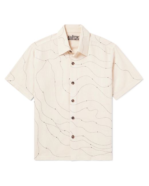 Kartik Research Embroidered Cotton Shirt