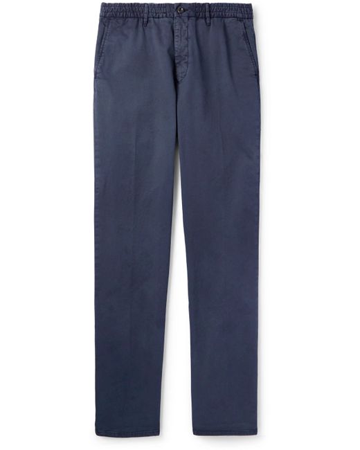 Incotex Slim-Fit Stretch-Cotton Gabardine Trousers UK/US 30