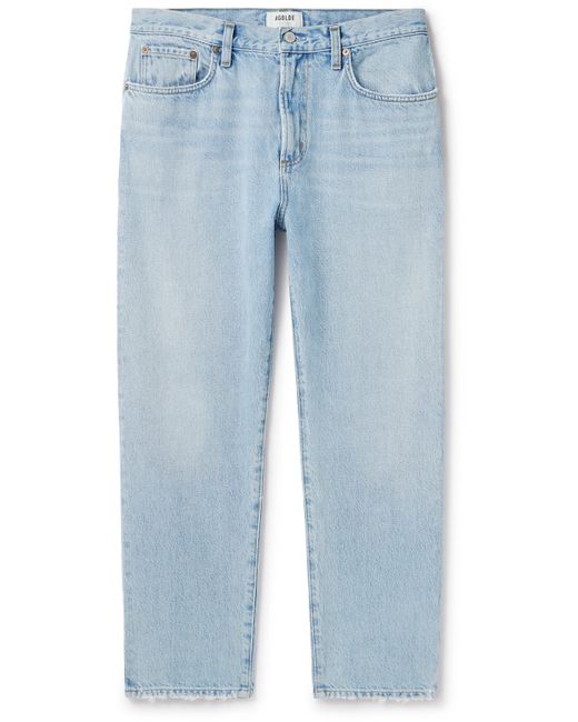 Agolde Curtis Slim-Fit Straight-Leg Distressed Jeans UK/US 31
