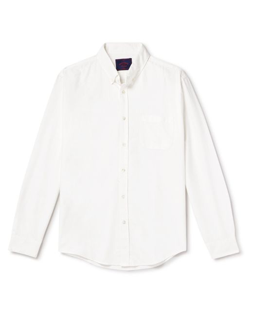 Portuguese Flannel Belavista Button-Down Collar Cotton Oxford Shirt