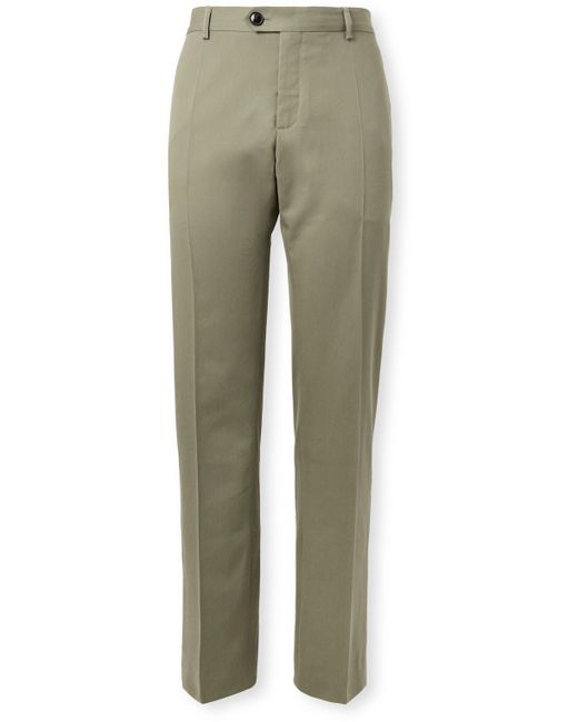 A Kind Of Guise Lyocell and Cotton-Blend Twill Suit Trousers