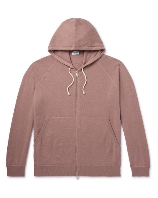 Ghiaia Cashmere Cashmere Zip-Up Hoodie