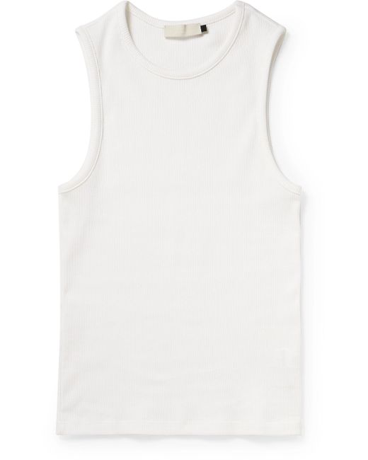 Amomento Slim-Fit Ribbed Stretch-Jersey Tank Top