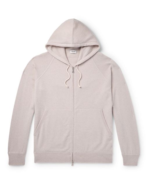Ghiaia Cashmere Cashmere Zip-Up Hoodie