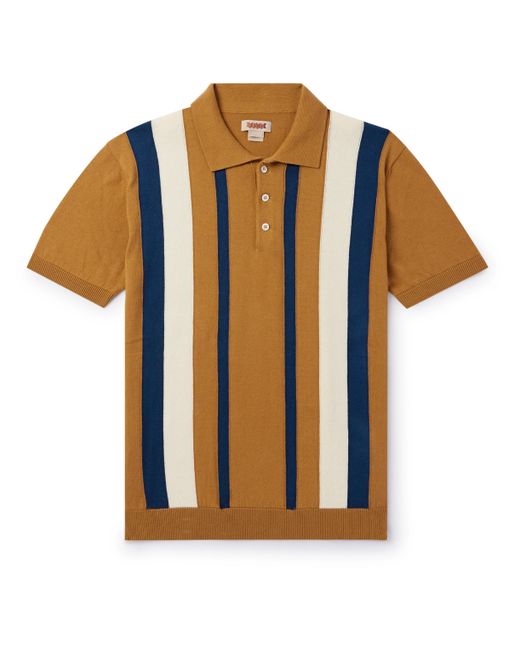 Baracuta Striped Cotton Polo Shirt