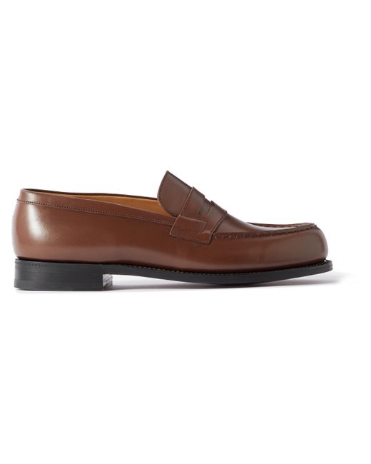 J.M. Weston Leather Loafers