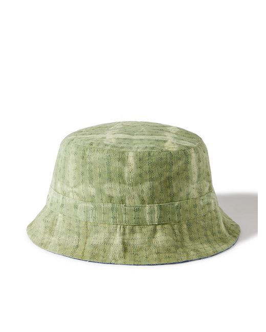 Kardo Reversible Embroidered Printed Organic Cotton Bucket Hat