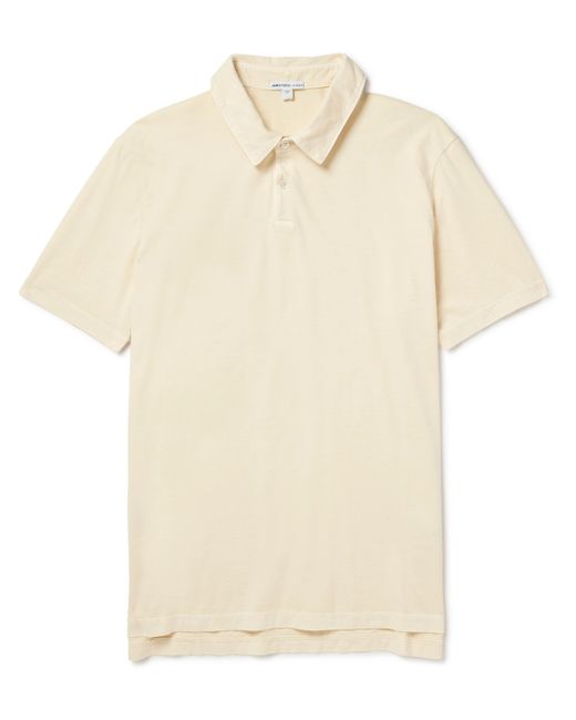 James Perse Supima Cotton-Jersey Polo Shirt